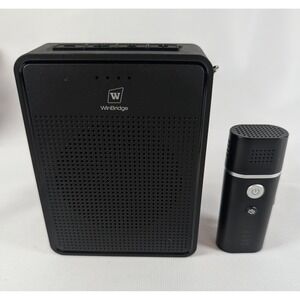 WinBridge B006 Wireless Lavalier Voice Amplifier 15W Portable PA System Black